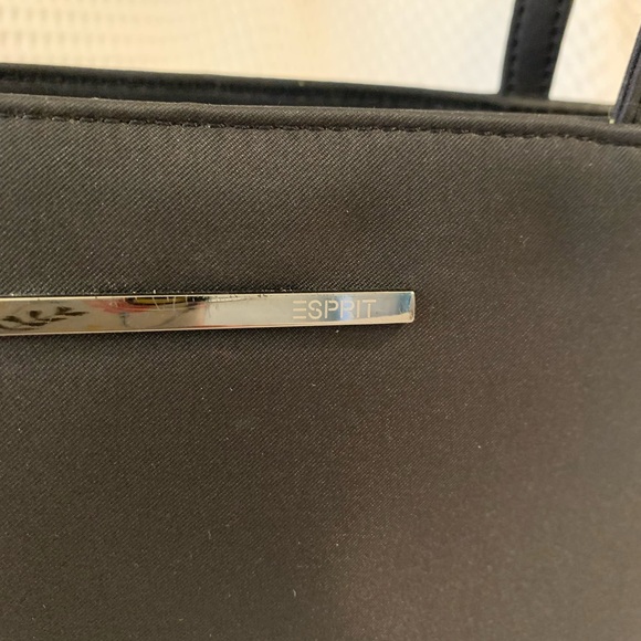 Esprit black hand bag - Picture 4 of 5